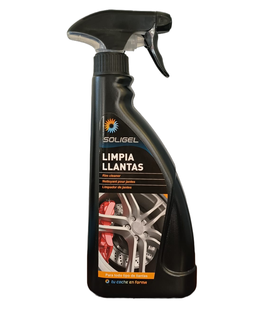 Soligel limpia llantas spray cp-500ml (Caja 12 uds.) - Lubrivalle